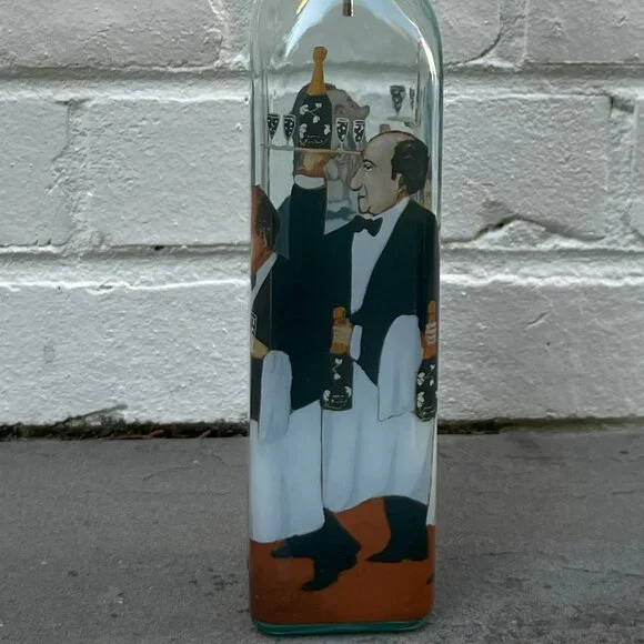 đź’ŻAuthentic Vintage Guy Buffet Glass Bottle - Picture 4 of 14
